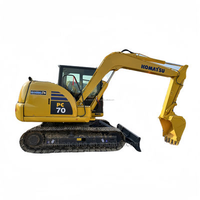 Excavadora hidráulica Crawler Komatsu PC70 Excavadora usada para suas necessidades de construção