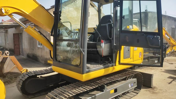 Excavadora hidráulica Crawler Komatsu PC70 Excavadora usada para suas necessidades de construção