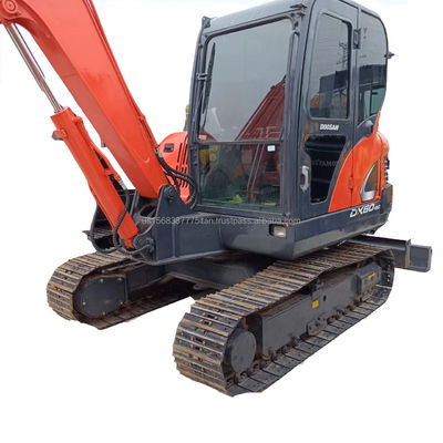 Excavadora DOOSAN DX60 Excelente Eficiência Perfeita para Máquina de Construção Hidráulica