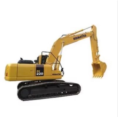 Excavadora Komatsu usada de 22 toneladas peso operacional com cilindro hidráulico original
