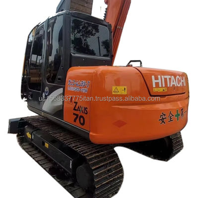Válvula hidráulica original usada Hitachi ZX70 escavadeira para 10 toneladas de peso operacional