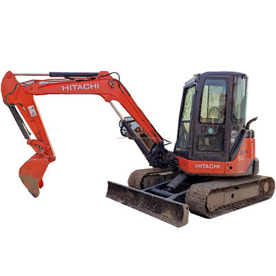 Mini escavadeira de 5 toneladas Hitachi ZX50u e bomba hidráulica original do Japão para importação