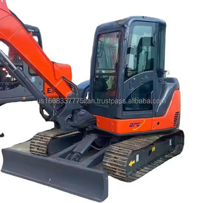 Hitachi ZX50u mini escavadeira de 5 toneladas escavadeira de 5 toneladas com cilindro hidráulico original
