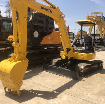 Komatsu PC56 5,6 toneladas Mini Excavadora Hidráulica Excavadora em ótimo estado do Japão