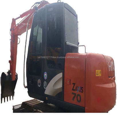 Excavadora Hitachi ZX70 Usada Original do Japão de 2016 com bomba hidráulica original