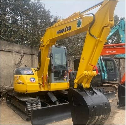 Excavadora Komatsu PC78US de 7 toneladas, com 0-2000 horas de trabalho e capacidade de balde de 0,2 M3