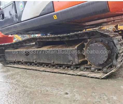 Excavadora usada Hitachi ZX60 com válvula hidráulica original e 7000 KG de peso da máquina
