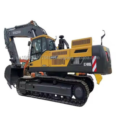 Excavadora VOLVO EC480 com capacidade de balde de 3,8 M3 e válvula hidráulica original no Japão