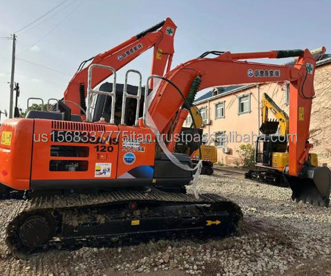 2016 Ano usado Hitachi ZX70 Excavator com 98kw de Potência e no Japão