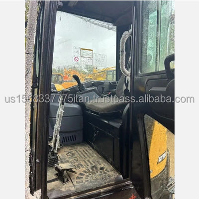 Horário de trabalho baixo Sany SY35U Mini Excavador com bomba hidráulica original e motor ISUZU