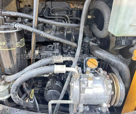 Horário de trabalho baixo Sany SY35U Mini Excavador com bomba hidráulica original e motor ISUZU