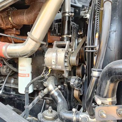 Liugong 856h Carregadores de rodas usados com bomba hidráulica original e 0-2000 horas de trabalho