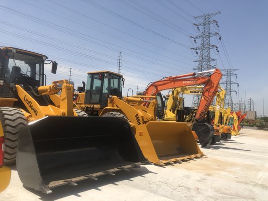Carregador frontal LIUGONG 856H Original Cummins Motor 5 toneladas Capacidade 0-2000 horas de trabalho