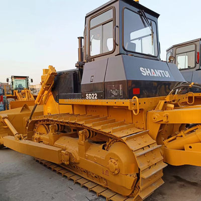 Máquina de construção em segunda mão Shantui SD 220 Bulldozer para lojas de materiais de construção