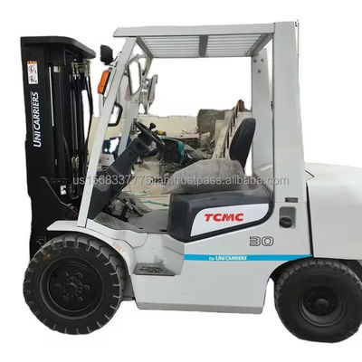 Motor a diesel TCM 30 empilhadeira usada Toyota Grande desempenho Min. Altura de elevação 4.5