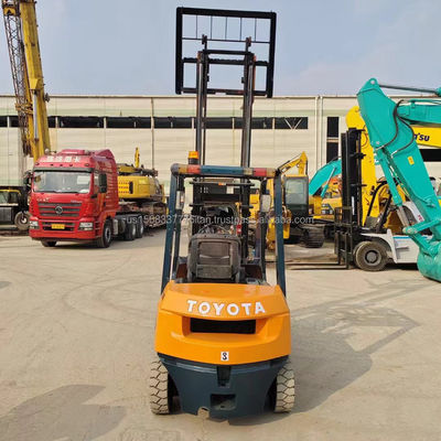 Toyota 7F30 em empilhadeira e máquina razoavelmente utilizada com comprimento de garfo 1000 mm peso KG 3000 kg