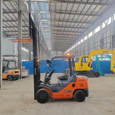 Reasonable TOYOTA 8F30 Forklift for Sale Used Diesel Engine comprimento do garfo de 1000 mm