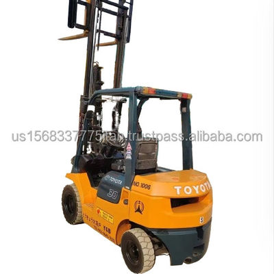 Original Japão 45kw Toyota 4.5 Ton Forklift FD45 Caminhão de elevação para manuseio de carga pesada