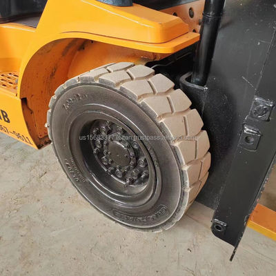 Original Japão 45kw Toyota 4.5 Ton Forklift FD45 Caminhão de elevação para manuseio de carga pesada