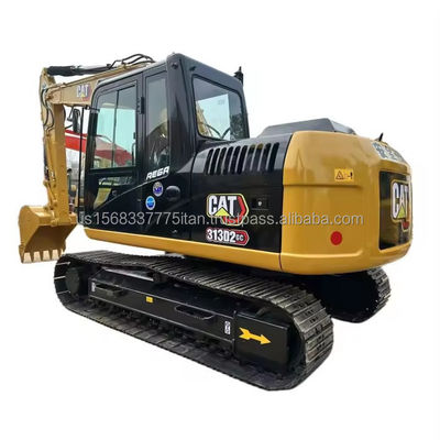 313D2GC Excavadora Caterpillar 74,5 kw 13000 KG Excavadora de rastreamento usada para construção