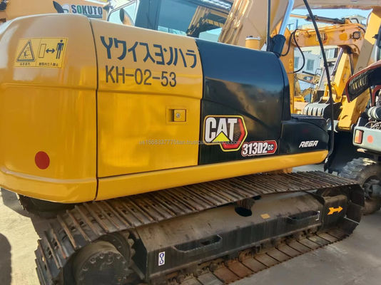 313D2GC Excavadora Caterpillar 74,5 kw 13000 KG Excavadora de rastreamento usada para construção