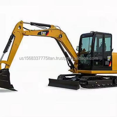 Excavadora mini Caterpillar 305.5E2 usada 5 toneladas Peso operacional 0-2000 horas de trabalho