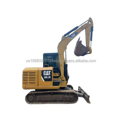 Excavadora usada Harga Excavadora Caterpillar Cat 305.5E2 34.1 kW Peso da máquina 6000 KG