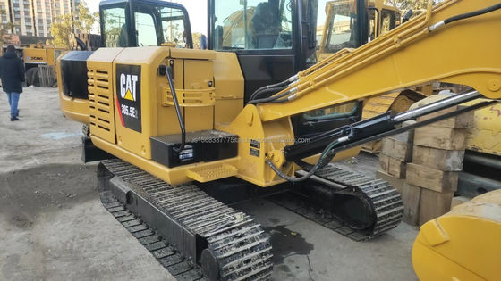 305.5E2 Mini escavadeira Caterpillar usada 5 toneladas Peso operacional 0-2000 horas de trabalho