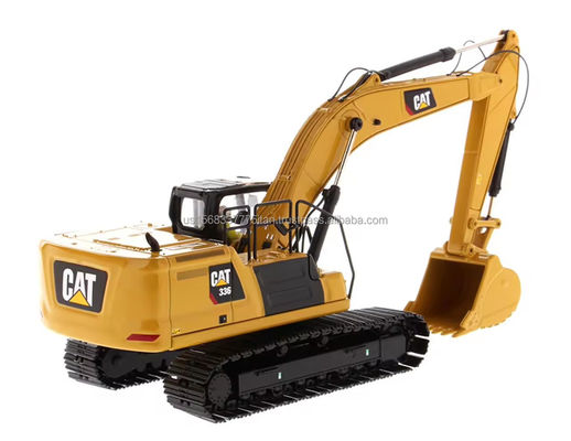 Grande Excavadora Cat 336D Usada de Lagarta com 324 kW de Potência e 2,27M3 de Capacidade de Balde