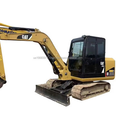 Excavadora Cat 306E2 Usada com 34,7 kW de potência e válvula hidráulica original