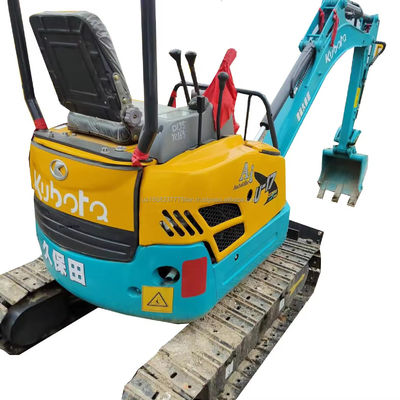 Excavadora KUBOTA KXU17 Usada em lojas de materiais de construção com motor e bomba poderosos