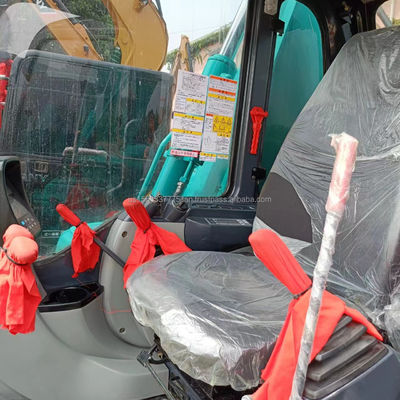 Excavadora Kobelco SK55SR original usada com bom desempenho em 0-2000 horas de trabalho