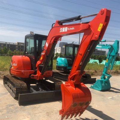 Fornecimento 5.5 TON Kubota u55 Excavadora Horas de trabalho baixas 0-2000 Mini Excavadora usada