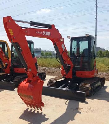 Fornecimento 5.5 TON Kubota u55 Excavadora Horas de trabalho baixas 0-2000 Mini Excavadora usada