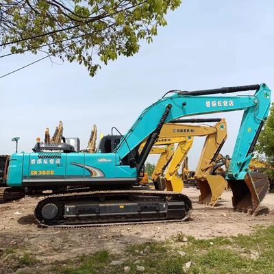 Kobelco SK350 Excavator Digger 99% Melhor 35000 KG Peso da máquina Original bomba hidráulica