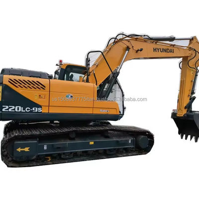 Coreia Excavator Usado Hyundai 220 Modelo Crawler Excavator de Harga Excavator em 2016