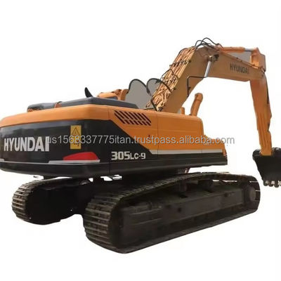 Excavadora Hyundai 305LC-9T de 30 toneladas, modelo usado, da Coreia, bomba hidráulica original