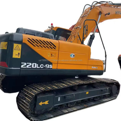 Excavadora Hyundai 220 Modelo Crawler Usada da Coreia 22 Ton Harga Excavadora Hyundai