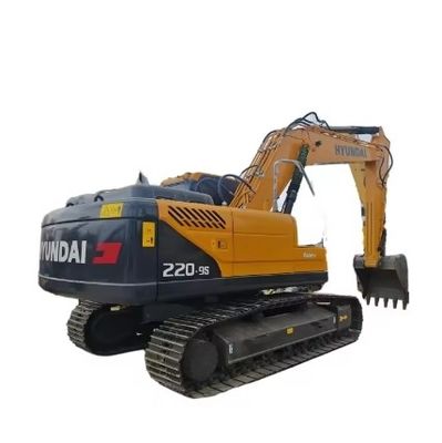 Boa condição Rexroth Gear Pump Excavator usado Hyundai R220LC-9S 22000 KG Excavator