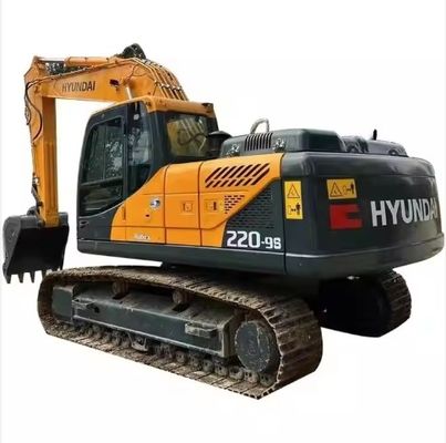 Excavadora de engrenagem Rexroth original Hyundai R220LC-9S Usada de segunda mão 220 Excavadoras