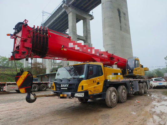 SANY Guindaste de 260 toneladas Excelente desempenho e poucas horas de trabalho para construção