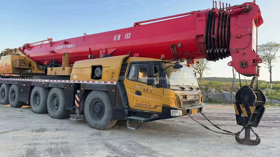 SANY Guindaste de 260 toneladas Excelente desempenho e poucas horas de trabalho para construção