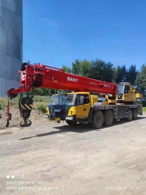 Granes usados SANY de 80 toneladas e excelente desempenho para projetos de construção