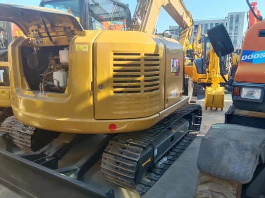 Excavadora CAT 308 de 8 toneladas de baixo tempo e preço acessível do Japão, peso operacional de 3,5 toneladas
