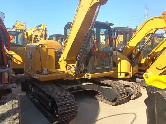 Excavadora CAT 308 de 8 toneladas de baixo tempo e preço acessível do Japão, peso operacional de 3,5 toneladas