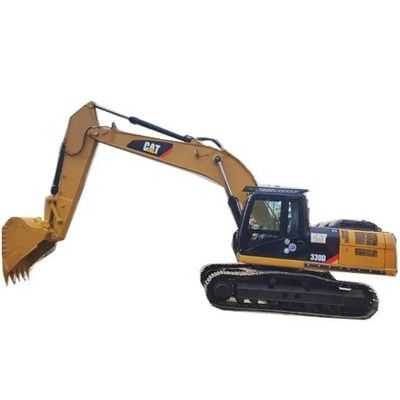 CAT 330D2L Máquina de Escavação de Terra com capacidade de balde de 1,8 M3 e 0-2000 horas de trabalho