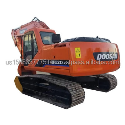 22000 KG Doosan DH220 Mini Excavatora Usada Multifunção Com Bomba Hidráulica Original