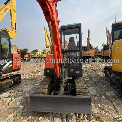 Máquina de Construção Hidráulica Excavadora DOOSAN DH55 de segunda mão com bom desempenho