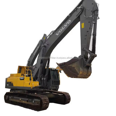 Excavadora VOLVO EC290 com 29 toneladas de peso operacional e cilindro hidráulico original