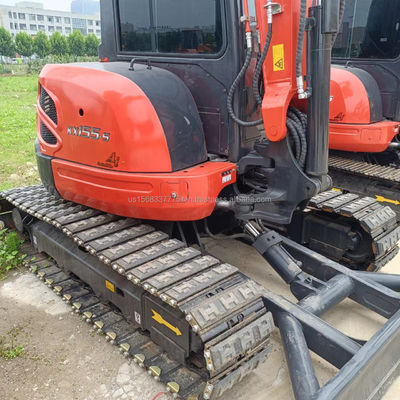 Bomba hidráulica original Kubota KX155 Excavadora usada com e motor de componentes do núcleo Nice